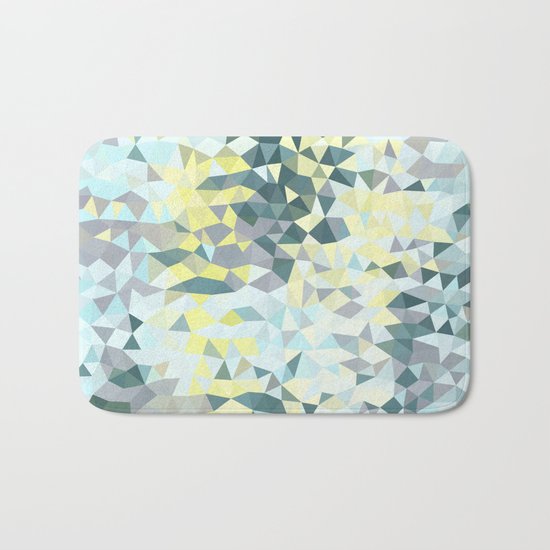 Spring Rain Tris Bath Mat