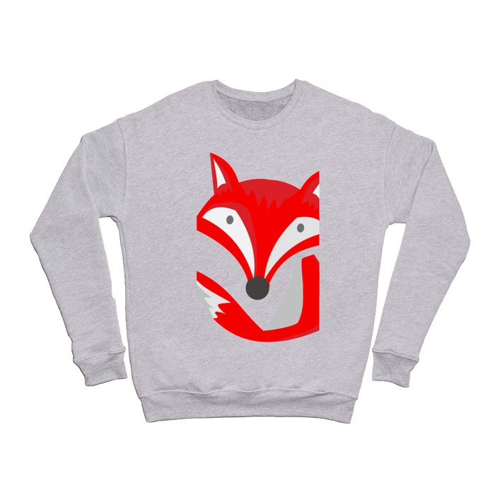 fox chibi with cute innocence face Crewneck Sweatshirt