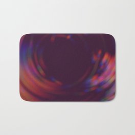 Colorful blur bokeh Bath Mat