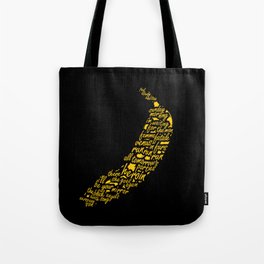 Velvet Underground & Nico Album Typographic Illustration Tote Bag