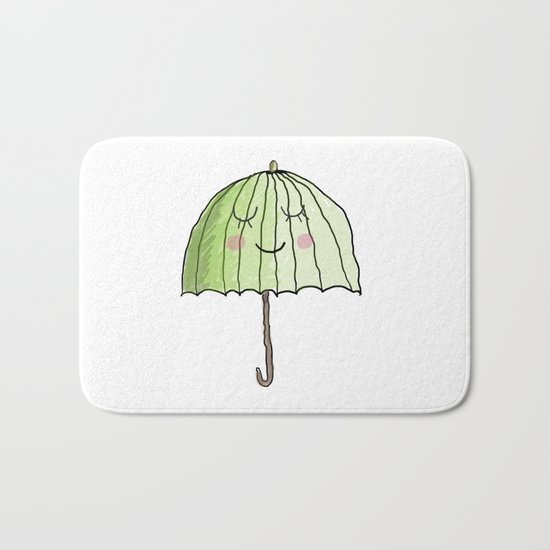 cute UMBRELLA Bath Mat