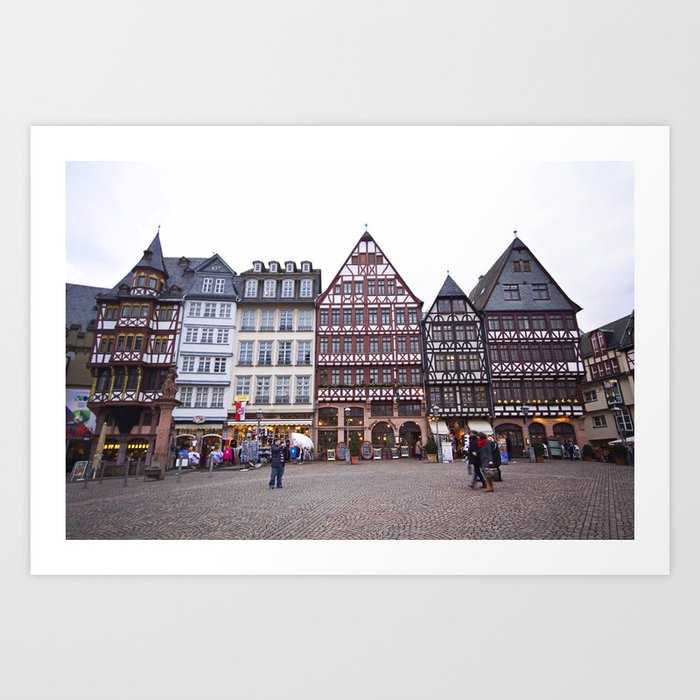 Frankfurt Altstadt Art Print