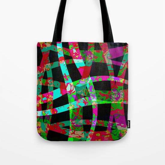 colored ribbon Tote Bag