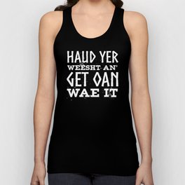 Scottish Heritage, Scottish Language Tank Top