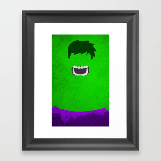 Hulk Framed Art Print