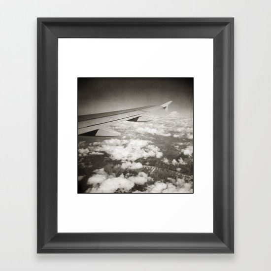 { flying high } Framed Art Print