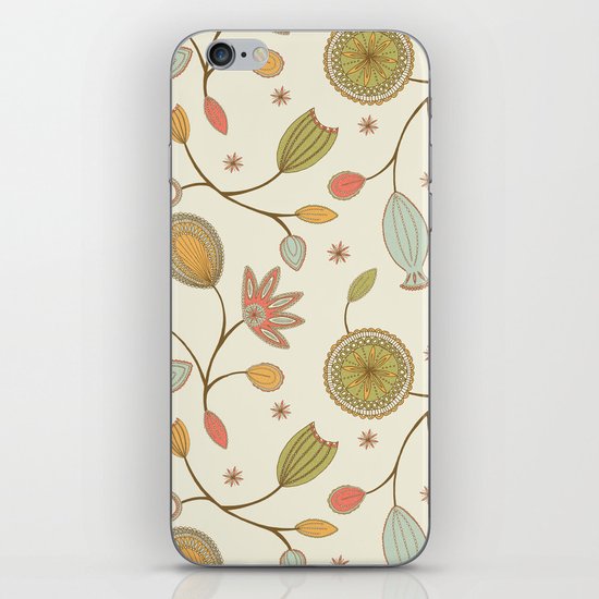 Mehndi Flower iPhone & iPod Skin
