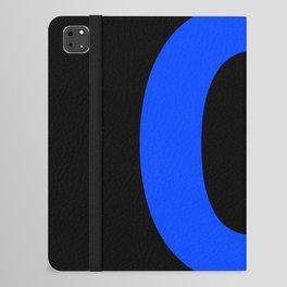 Letter C (Blue & Black) iPad Folio Case