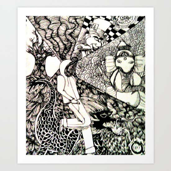 Trip Art Print