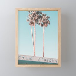 Palm Springs Framed Mini Art Print