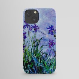Monet "Lilac Irises" iPhone Case