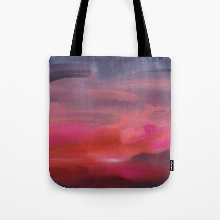 Crimson Sunset Finale Tote Bag