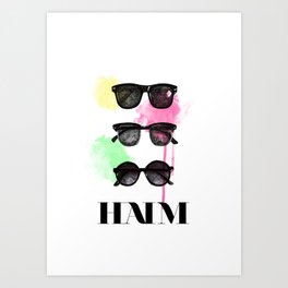 Haim (colour version) Art Print