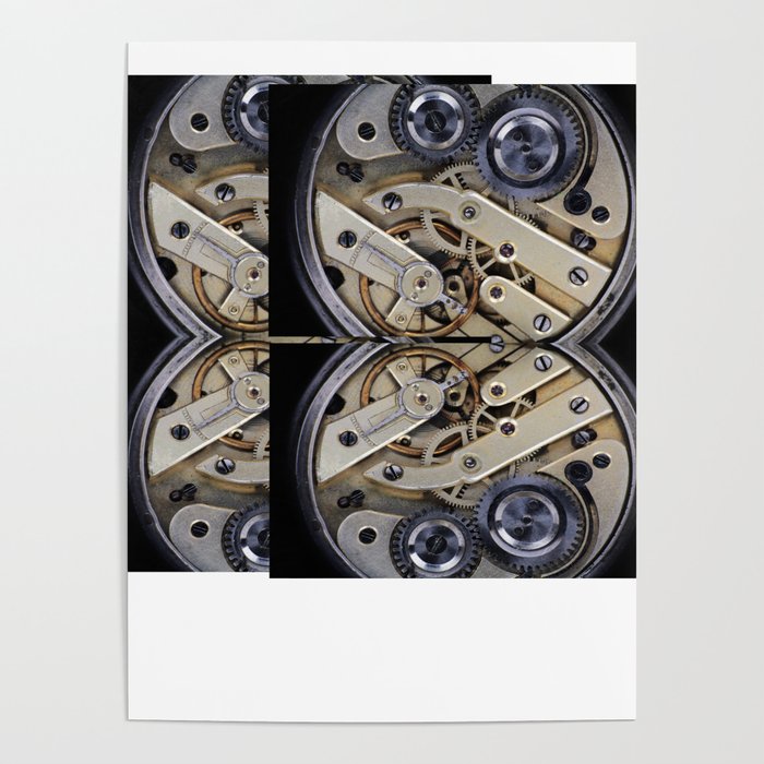 Clockwork mechanism  Poster