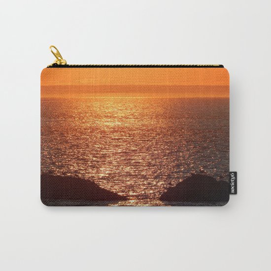 Orange Skies at Sunset Carry-All Pouch