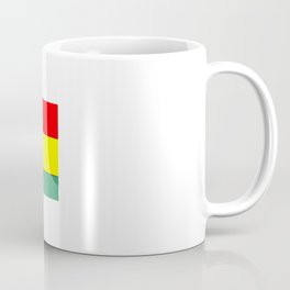 flag of bolivia 3 -bolivian,boliviano,bolivian,Sucre, La Paz. Coffee Mug