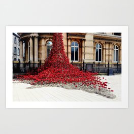 Poppies - City of Culture 2017, Hull Art Print