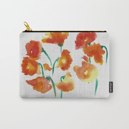 Poppies Carry-All Pouch