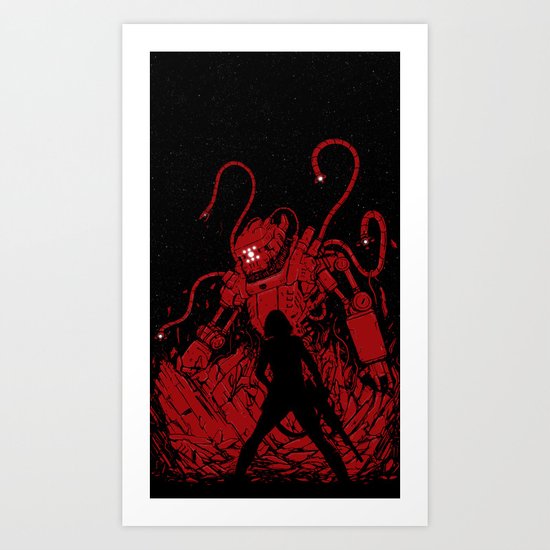 Surprise Attack Art Print