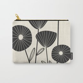Abstract Flowers Carry-All Pouch