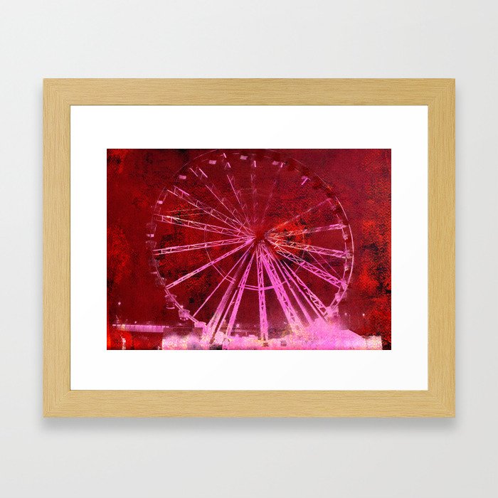Ferris Wheel (C) Framed Art Print