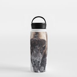 Yellowstone National Park: Lone Bull Bison Water Bottle