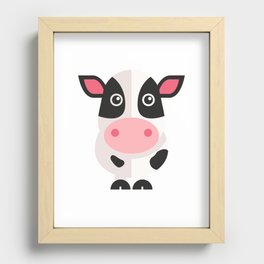 BIG Cow Recessed Framed Print