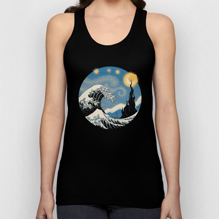 The Great Starry Wave Tank Top