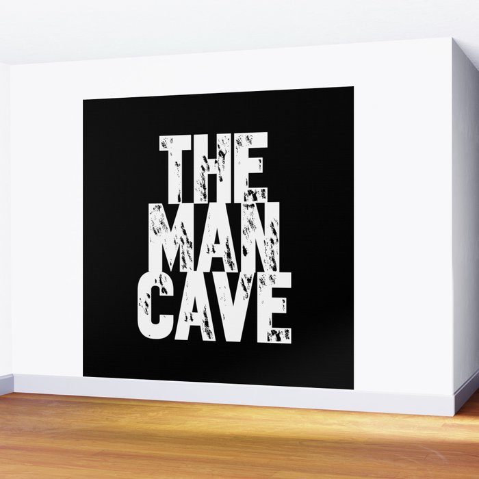 Poster Man Cave Guy Stuff Seamless Pattern 