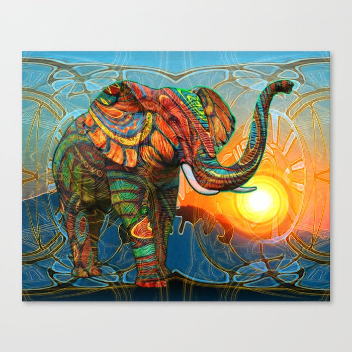 Elephant's Dream Canvas Print