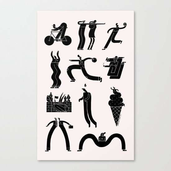 free time Canvas Print