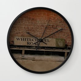 Old Haunts - Whitechapel Road,  London Wall Clock | Famouslondonstreet, Londonsights, Englishhistory, Digital Manipulation, Whitechapelroad, Jacktheripper, Famousstreet, Eastendlondon, Road, Vintage 