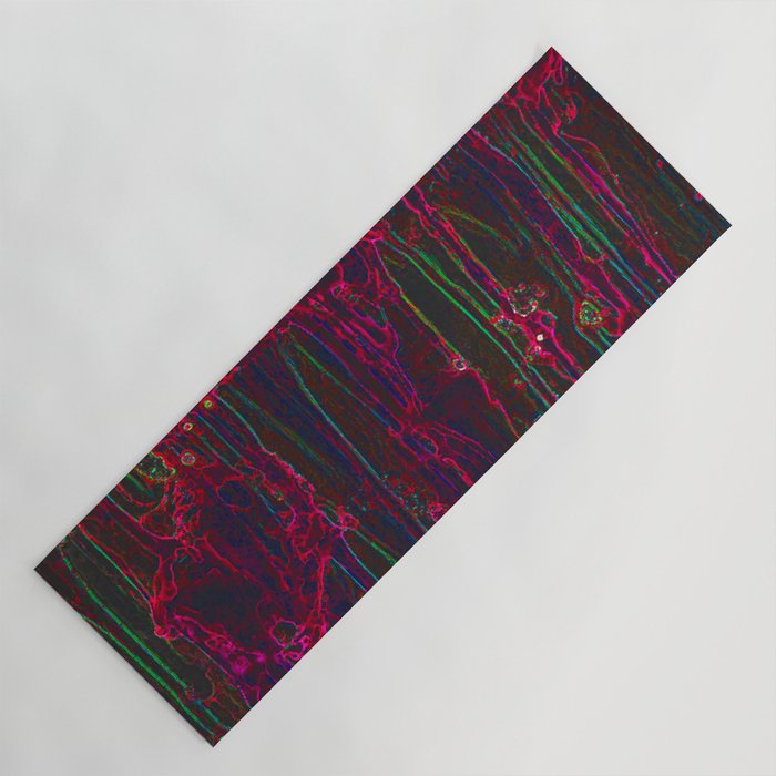 Dark Abstraction  Yoga Mat