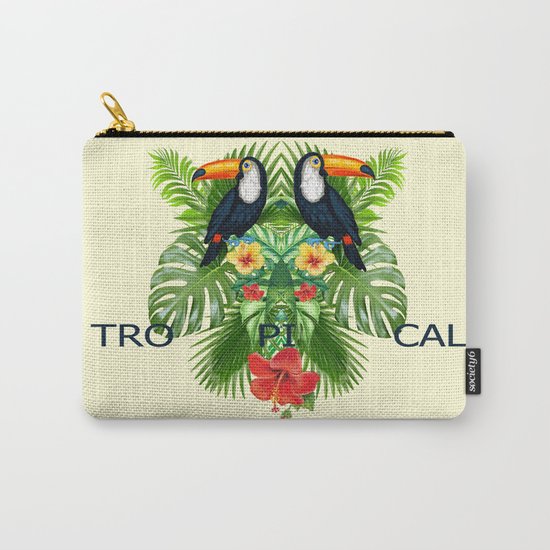 Tropical Carry-All Pouch