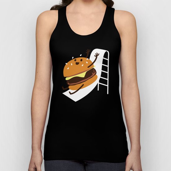 Slider Burger Unisex Tank Top