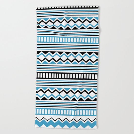 Tribal Scarf Beach Towel