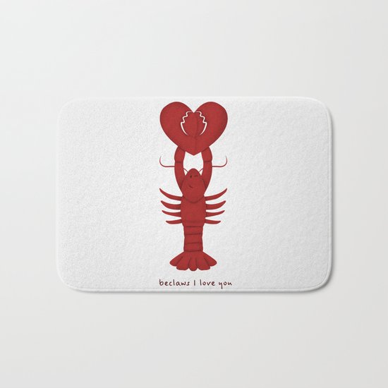 Loving Lobster Bath Mat