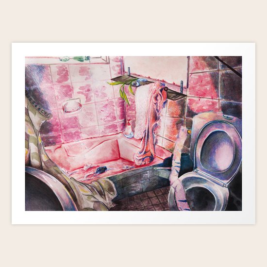 Bathroom Art Print