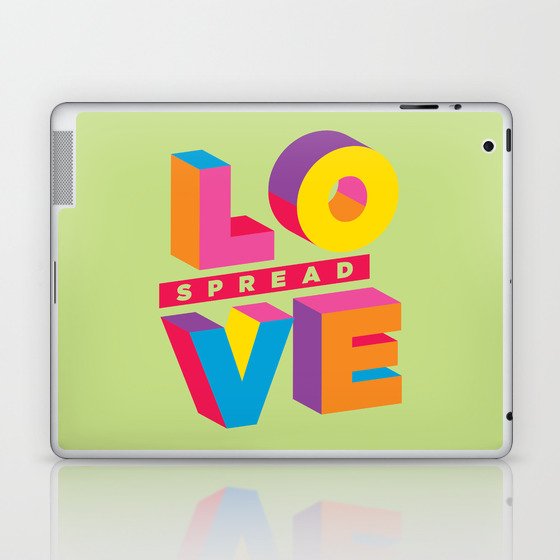 Spread Love Laptop & iPad Skin