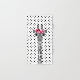 FLOWER GIRL GIRAFFE Hand & Bath Towel