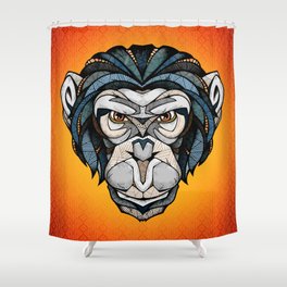 Chimpanzee Shower Curtain