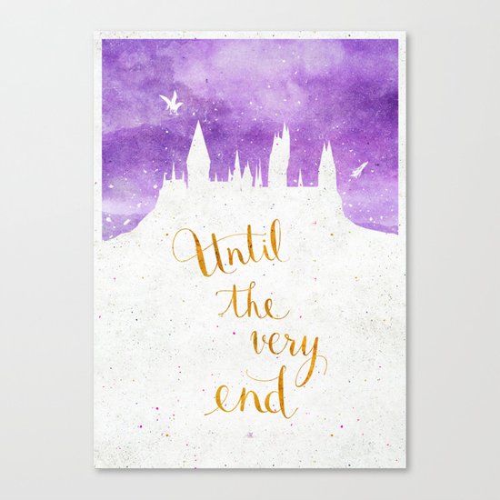 Until the very end Canvas Print