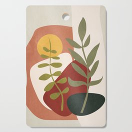 Two Abstract Branches Cutting Board