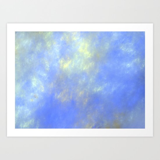 up up in the sky (A7 B0228) Art Print