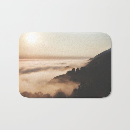 Mountain Fog #sun Bath Mat