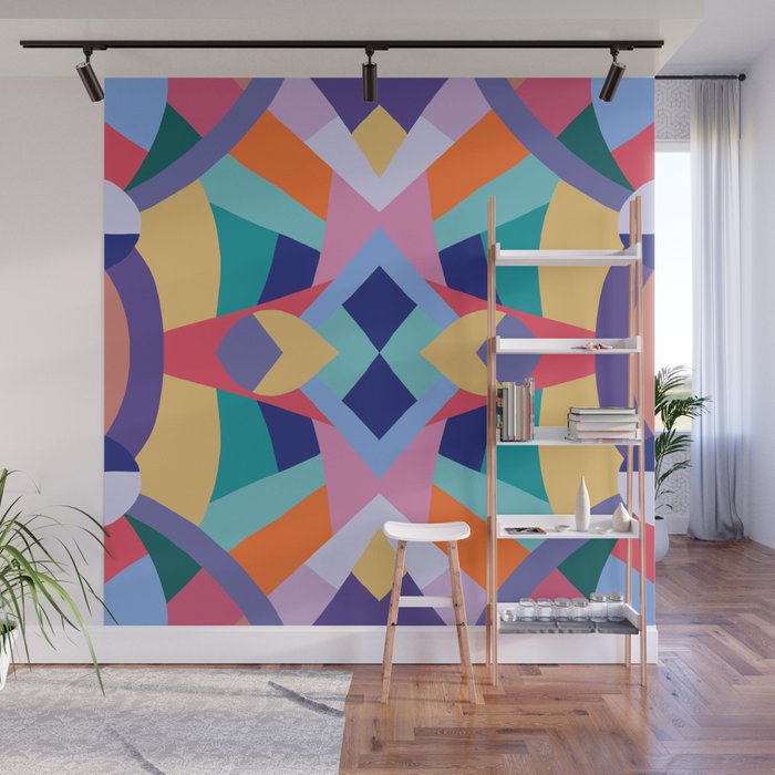 Geometric Abstract #2 Wall Mural