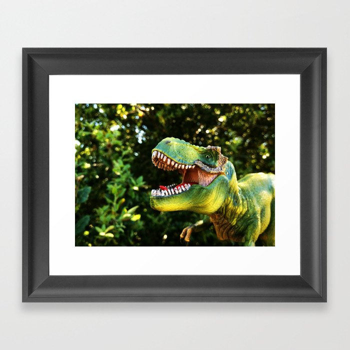 T-MotherFuckin-Rex Framed Art Print