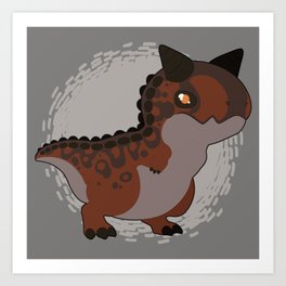 Carnotaurus  Art Print