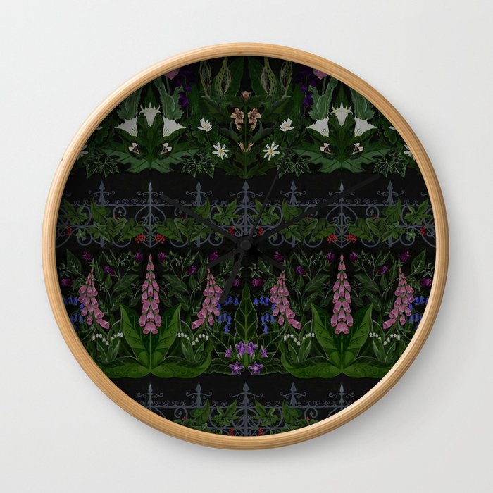 The Poison Garden - Gallimaufrey Wall Clock