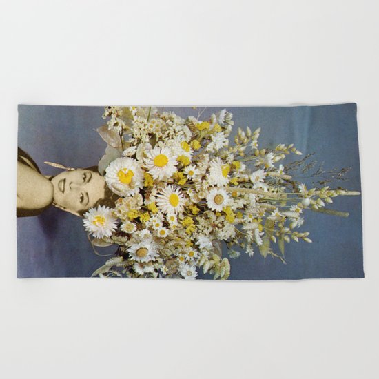 Floral Fashions Beach Towel